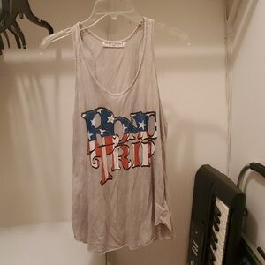 Project Social T Gray 'Road Trip' Graphic Tank Top